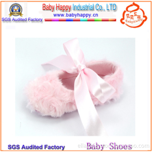 Wholesale Pink Baby Girl Soft Baby Shoes in Stock (MAGB0041)